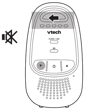 vtech DM111 Digital Audio Baby Monitor--bab