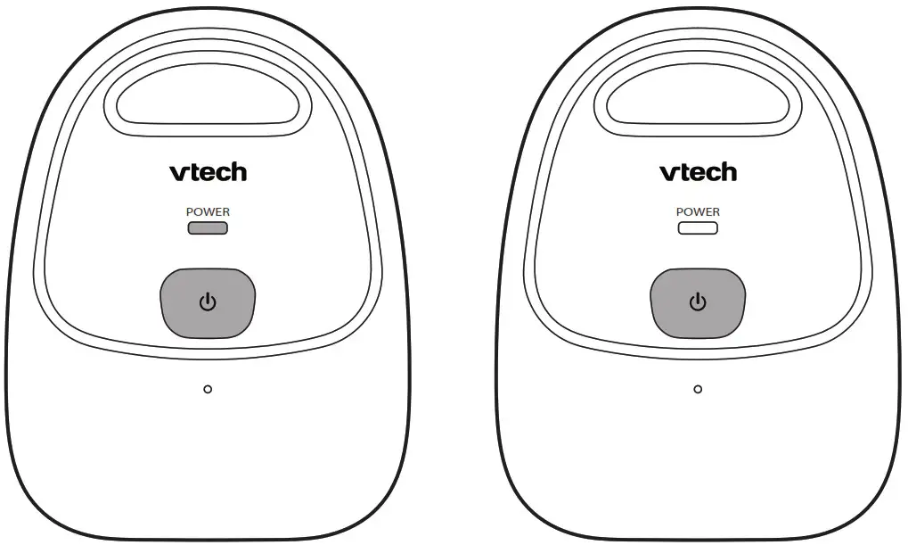 vtech DM111 Digital Audio Baby Monitor--baby unit