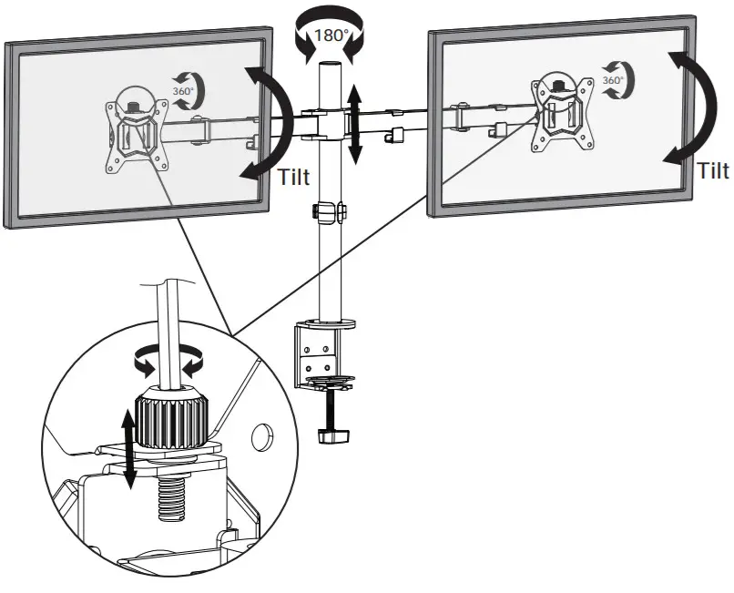 ErGear Monitor Table Stand EGCM1 -figure 18