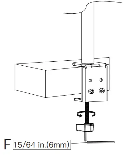 ErGear Monitor Table Stand EGCM1 -figure 5