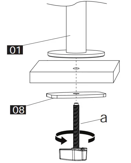 ErGear Monitor Table Stand EGCM1 -figure 7