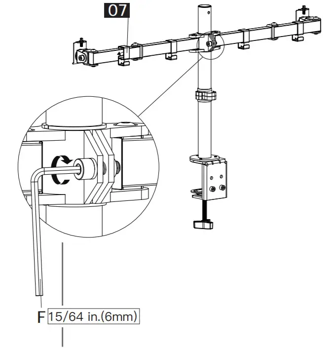 ErGear Monitor Table Stand EGCM1 -figure 9