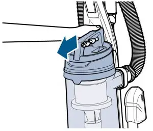 Empty the Dirt Tank Instructions