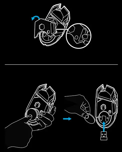 Logitech Lightspeed G502 Wireless Gaming - STORAGE AND POWERPLAY