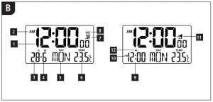 hama Radio Controlled Clock RC 550 - fig2