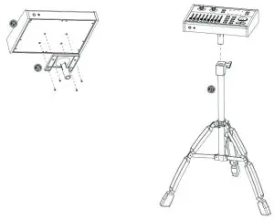 thomann MPS-1000 Electric Drum Set - Drum module