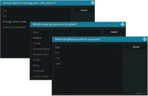 JOY-iT 2927 Multimedia Case for Pi 4 ia Case LED Configuration