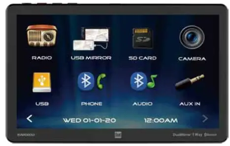 Dual XVM1000Ui 10.1 inch Single