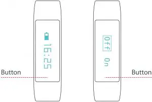 Bracelet Turning On and Off Instructions