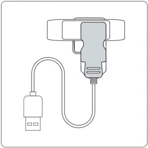 SmartBand Maus Charging Instructions