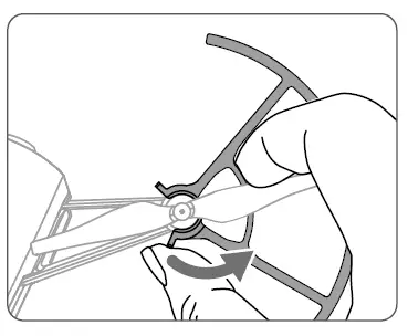 Detaching the Propeller Guards