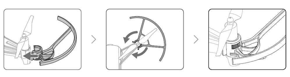 Mounting the Propeller Guards