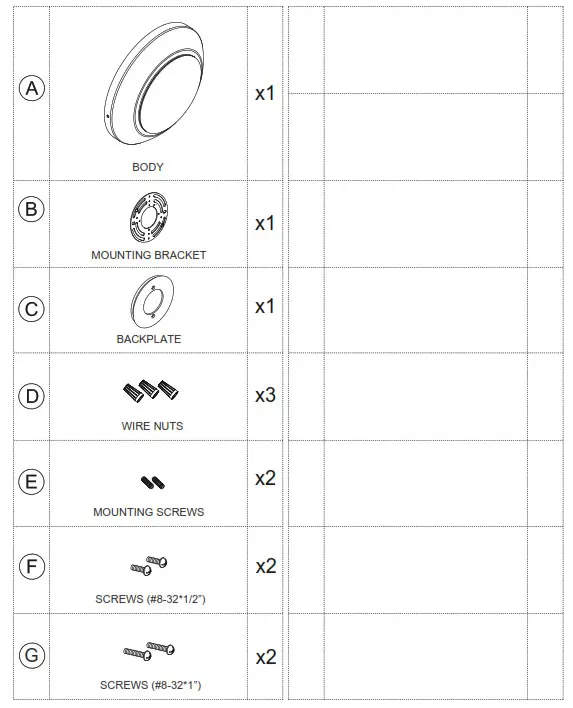 ET2 E41375 Alumilux Fulcrum ADA Compliant Metal Dome- 1