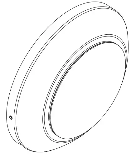 ET2 E41375 Alumilux Fulcrum ADA Compliant Metal Dome