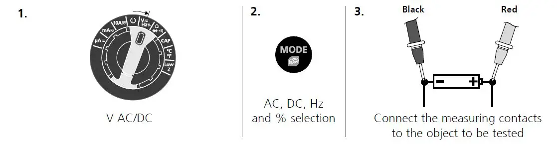 Laserliner 083.037A MultiMeter XP Handheld fig101