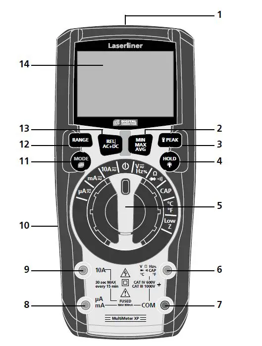 Laserliner 083.037A MultiMeter XP Handheld fig8