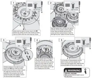 Hunter 59628 Solaria Indoor Outdoor Ceiling Fan with LED Light and Remote Control - figure 22