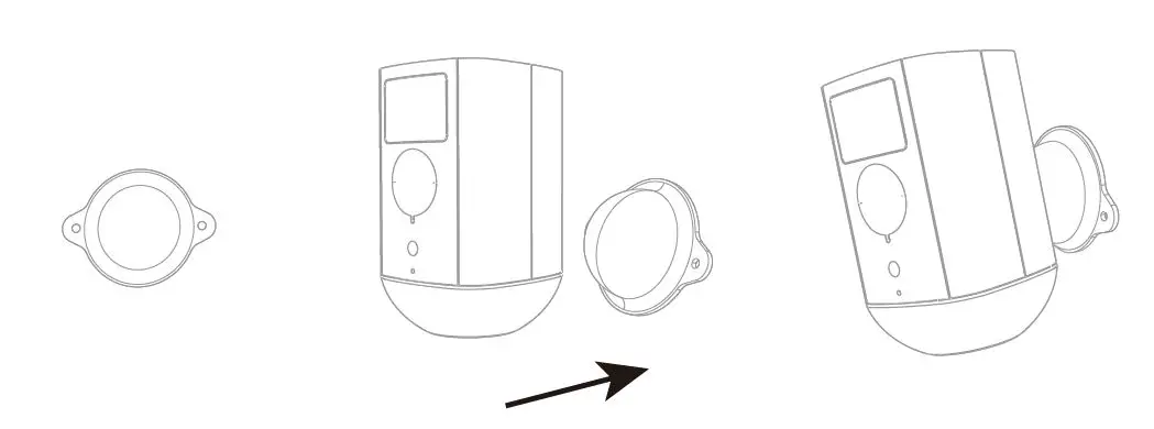MEARI Snap 6S Wireless Camera Battery Powered fig3