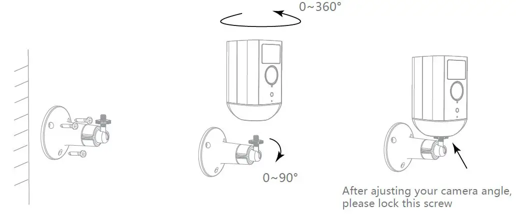 MEARI Snap 6S Wireless Camera Battery Powered fig4