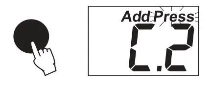 milwaukee MW14 Digital Iron Tester - Press the button