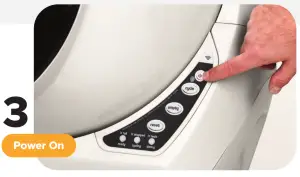 whisker 251802 Automatic Self Cleaning Litter-Box- Power On