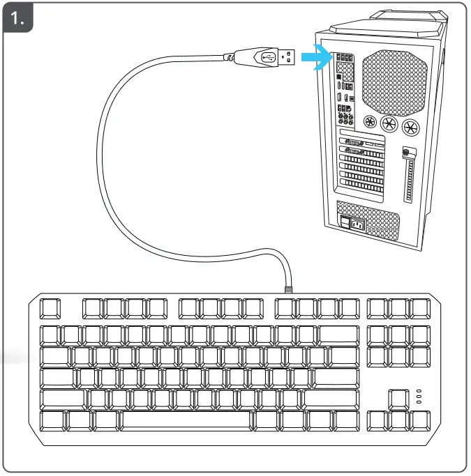 Trust GXT 834 Callaz TKL Mechanical Keyboard - fig