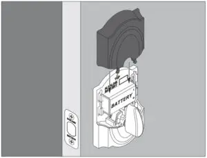 Fig 18 Install the battery cover