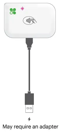 clover 0613003369755 Go Contactless Reader FIG 1