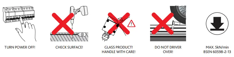 LUMINO V36I Optic In-Ground Lighting Profile With Optical Lens fig8