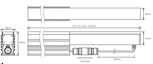 LUMINO V36I Optic In-Ground Lighting Profile With Optical Lens fig9
