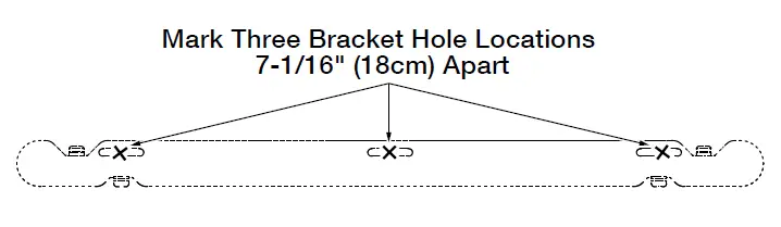Mark Three Bracket Hole