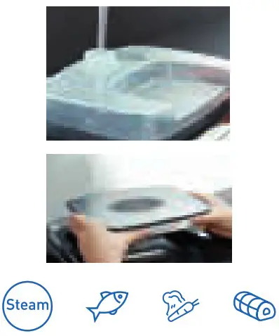 tef FW501815 3 In 1 Healthy Air Fryer Grill and Steam - Digital touchscreen 2