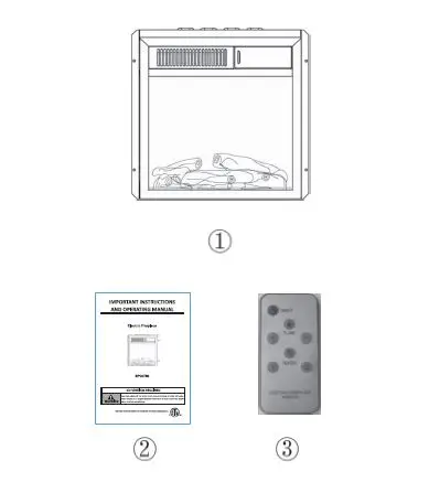 GYMAX GYM06610 58 Inch Fireplace TV Stand 1