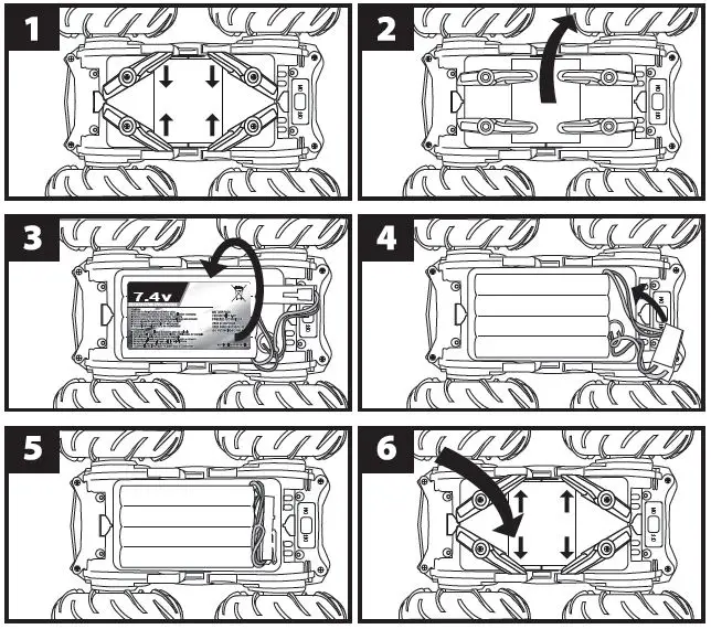 REV-VOLT 5588-622FE Terrain Tornado RC RTR Car for Kids-1