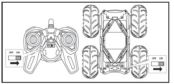 REV-VOLT 5588-622FE Terrain Tornado RC RTR Car for Kids-7
