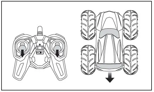 REV-VOLT 5588-622FE Terrain Tornado RC RTR Car for Kids-9