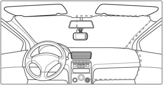 Z-EDGE Z3D - Powering dash cam