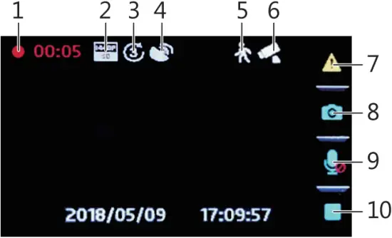 Z-EDGE Z3D - Recording Screen 1