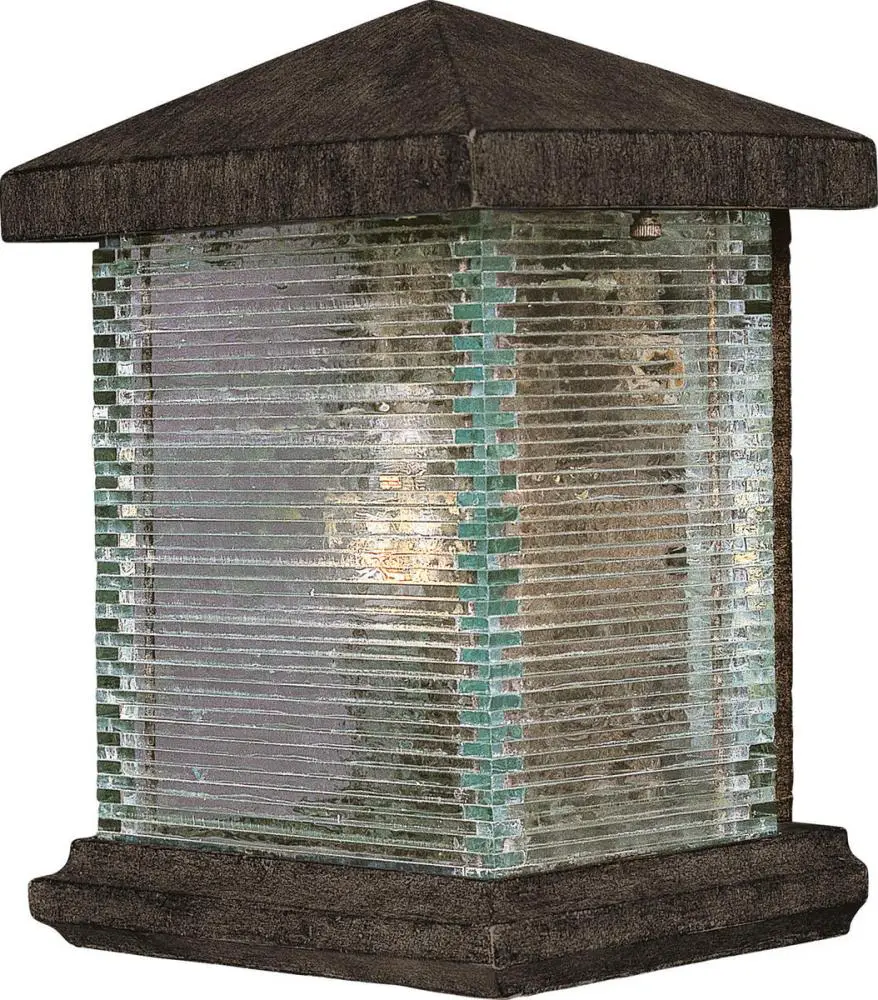 MAXIM-48733CLET-Triumph VX 1-Light Outdoo- Wall-Lantern