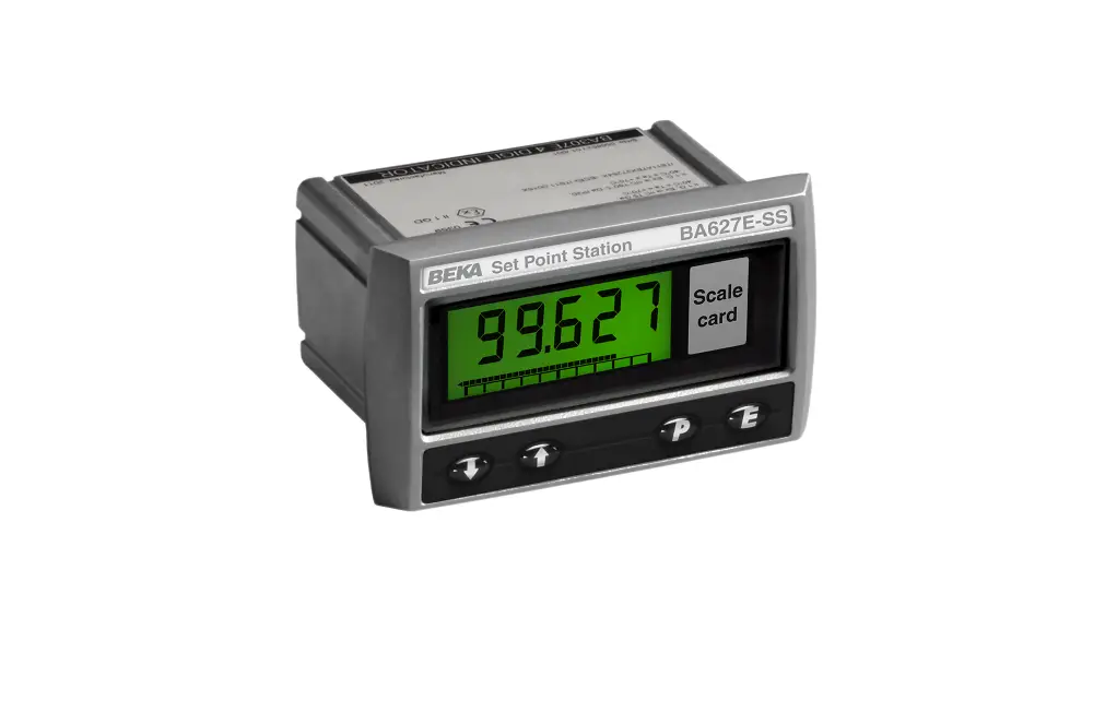 Beka Ba627e General Purpose Panel Mounting Set Point Station Instruction Manual