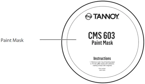 Standard Accessories