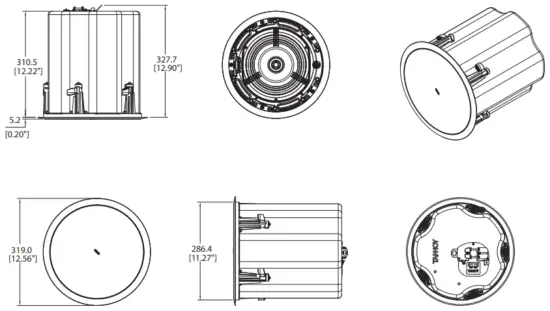 CMS Series Model Dimensions
