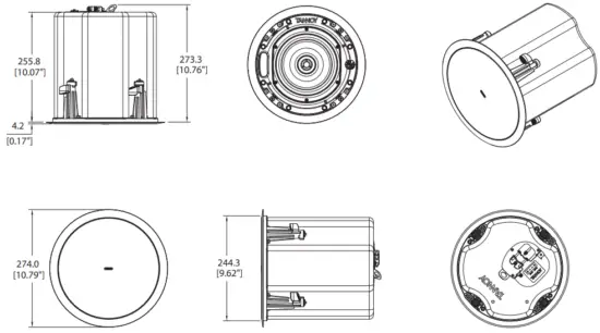 CMS Series Model Dimensions