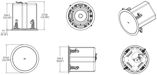 CMS Series Model Dimensions