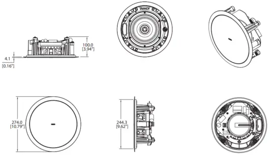 CMS Series Model Dimensions