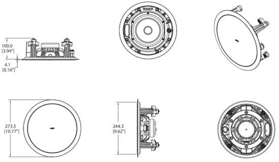 CMS Series Model Dimensions