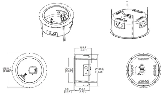CMS Series Model Dimensions