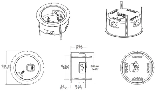 CMS Series Model Dimensions