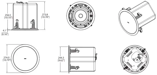 CMS Series Model Dimensions