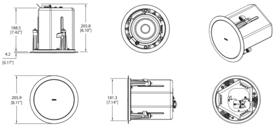 CMS Series Model Dimensions
